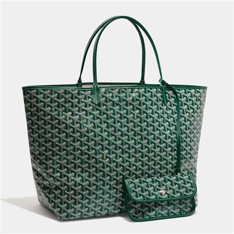 goyard green purse|goyard goyardine bag.